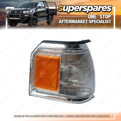 Superspares Corner Light Right Hand Side for Toyota Crown Ms112 1986-1987