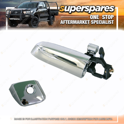 Left Chrome Front Outer Door Handle for Toyota Hiace TRH KDH 03/2005-ONWARDS