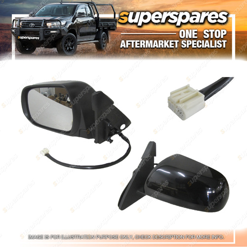 Left Door Mirror Electric With Heated And Puddle Light for Toyota Kluger GSU40 1