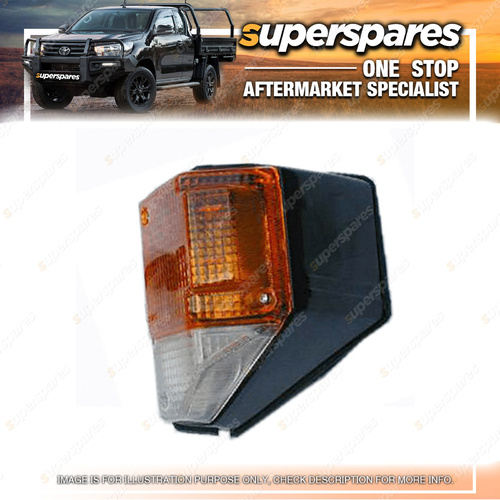 Right Black Corner Light for Toyota Landcruiser FJ70 FJ75 01/1985-11/1999