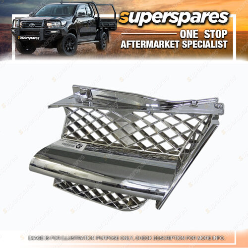 Superspares Left Grille for Mitsubishi Outlander ZE ZF 02/2003-10/2006
