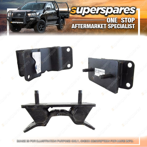 Rear Engine Mount for Toyota Landcruiser 80 4.2L DIESEL 1HZ 05/1990-03/1998