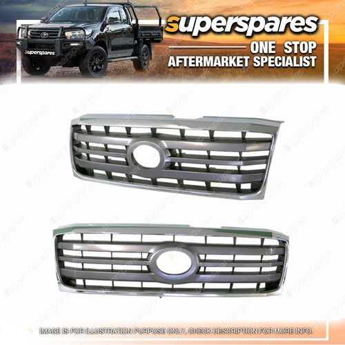 Superspares Front Grille for Toyota Landcruiser 100 SERIES 2005-2007