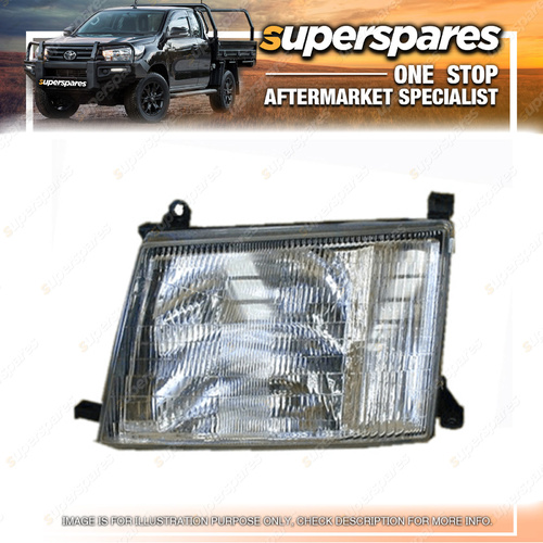 Superspares Left Headlight for Toyota Landcruiser 100 SERIES 04/1998-04/2005