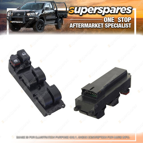Window Switch Right for Toyota Landcruiser Vdj70 Series 04/2007-On Nt Wad