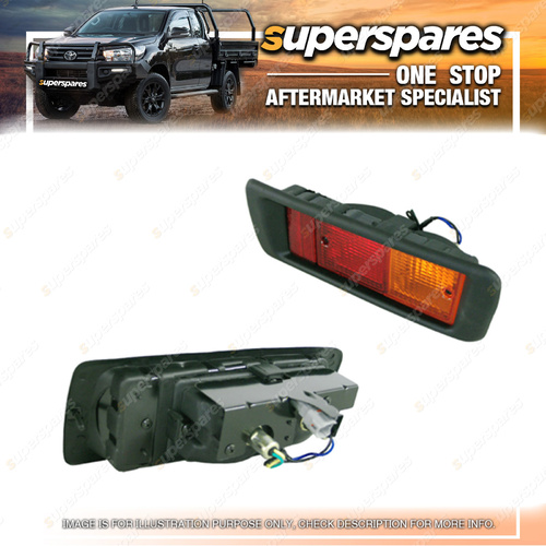 Right Rear Bumper Bar Blinker for Toyota Landcruiser Prado JZ95 07/1995-01/2003