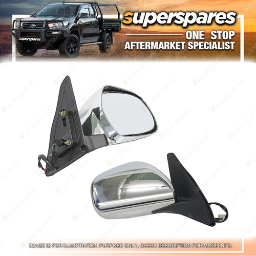 RH Electric Door Mirror for Toyota Landcruiser Prado J120 Silver 02/2003-10/2009