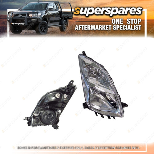 Superspares Head Light Right Hand Side for Toyota Prius Hw20 08/2003-10/2005