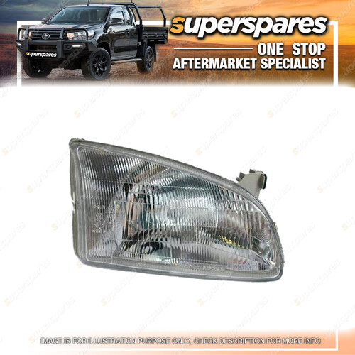 Superspares Head Light Right Hand Side for Toyota Starlet Ep91 03/1996-03/1999