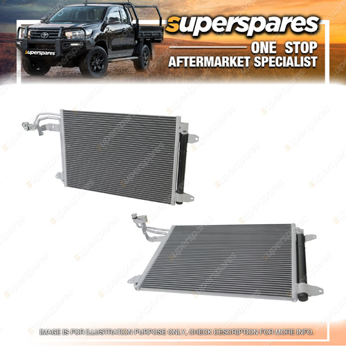 Superspares A/C Condenser for Volkswagen Golf Mk5 07/2004-07/2009 Brand New