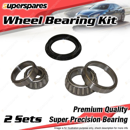 2x Rear Wheel Bearing Kit for PROTON S16 SAVVY BT I4 1.1L 1.3L 1.6L