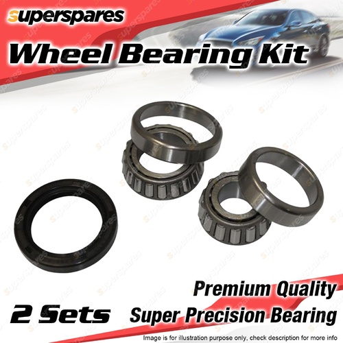 2x Front Wheel Bearing Kit for LOTUS ELAN ESPRIT SE S4 1.6L 2.2L I4 1963-1996