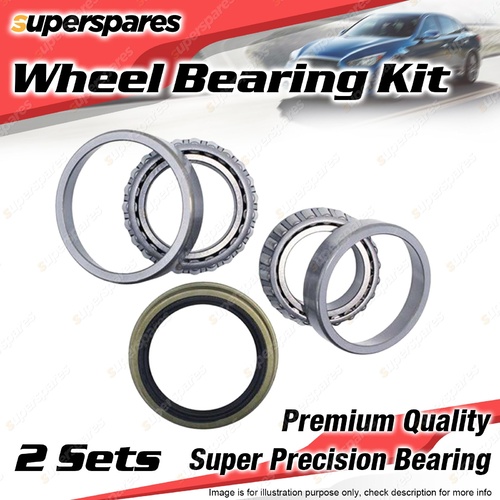 2x Front Wheel Bearing Kit for SSANGYONG KORANDO MUSSO SPORTS 2.3L 2.9L 3.2L