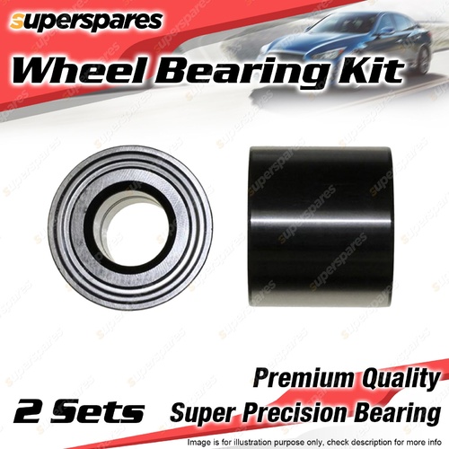 2x Rear Wheel Bearing Kit for RENAULT MEGANE X84 SCENIC J84 1.6L 1.9L 2.0L