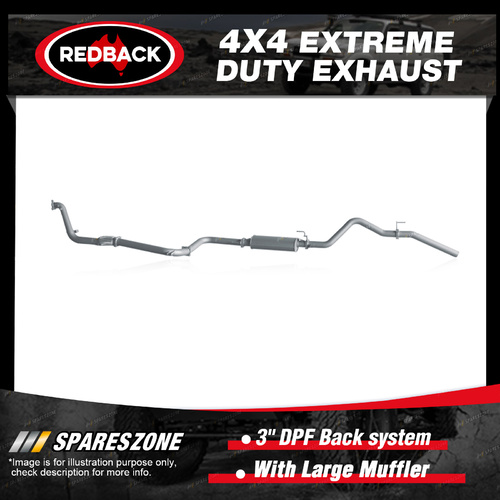 Redback 3" Exhaust Large Muffler for MERCEDES-BENZ X-CLASS 470 2.3L 04/18-on