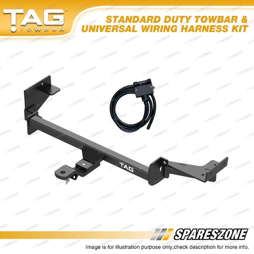 TAG Light Duty Towbar Kit for Kia Cerato YD Hatchback 8/13-4/18 Capacity 1200kg