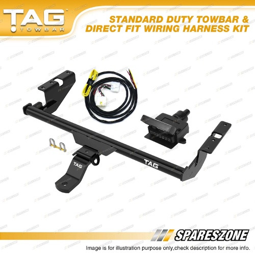 TAG Light Duty Towbar Kit for Toyota Hilux 01/1983-07/2005 dual cab ute 1250kg