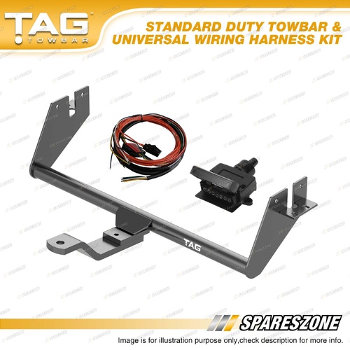 TAG Light Duty Towbar Kit for Mitsubishi Lancer CG CH CJ Hatchback Sedan 1000kg