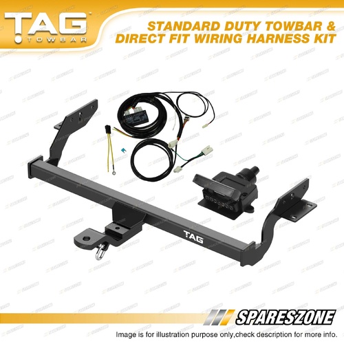 TAG Light Duty Towbar Kit for Mitsubishi Lancer CJ Sedan 11-15 Capacity 1000kg