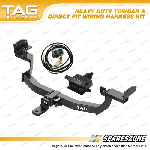 TAG HD Towbar Kit for Toyota Kluger GSU40 GSU45 Wagon 8/07-2/14 Capacity 2000kg
