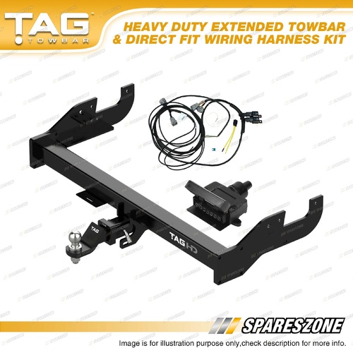 TAG Heavy Duty Towbar Kit for Toyota Hilux KUN26R 08/08-09/15 Capacity 3500kg