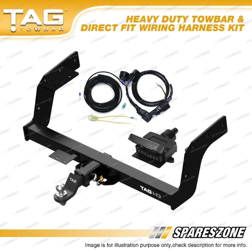 TAG Heavy Duty Towbar Kit for Mitsubishi Triton MQ MR Ute 15-18 Capacity 3100kg