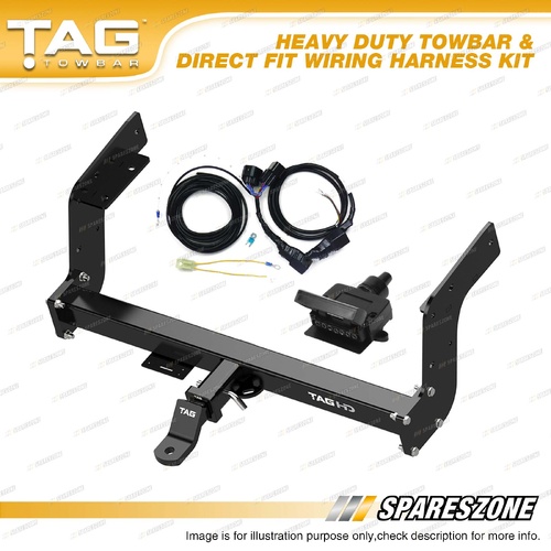 TAG Heavy Duty Towbar Kit for Mitsubishi Triton 05/15-10/18 Ute Capacity 3100kg
