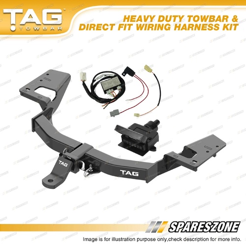 TAG HD Towbar Kit for Mitsubishi Pajero Sport QE Capacity 3100kg Enamel-Dipped