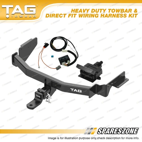 TAG HD Towbar Kit for Mitsubishi Outlander ZJ ZL ZK 12-On 2000kg Enamel-Dipped