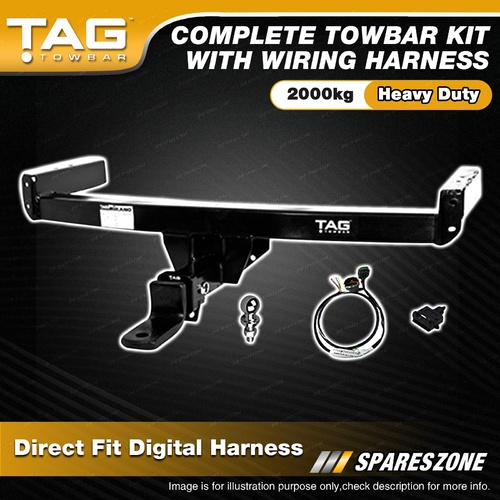 TAG HD Towbar Kit for Mazda CX-9 TB TB1 TB2 TB3 Wagon Wiring 750003EJ 2000kg