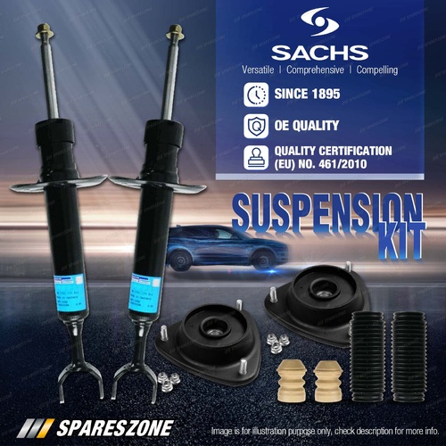 Front Sachs Shock Absorber Mount Bump Stop Kit for Audi A6 Quattro Standard Susp