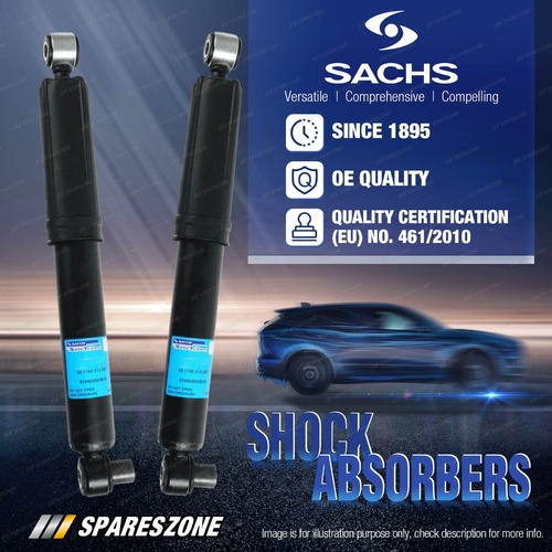 Rear Sachs Shock Absorbers for Nissan Murano Z50 3.5 V6 AWD Wagon 09/05-01/09