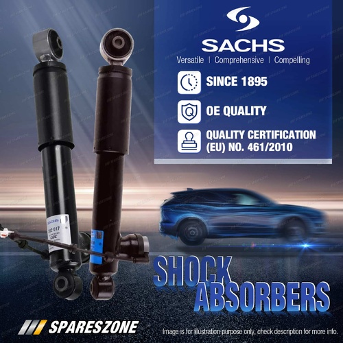 2 x Rear Sachs Shock Absorbers for Holden Astra AH Sedan 10/2005-2020