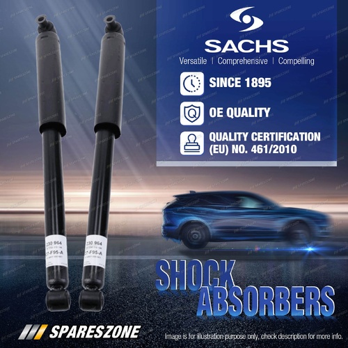 2 x Rear Sachs Shock Absorbers for Ford Transit FA FM FN Van Chassis 2001-2006