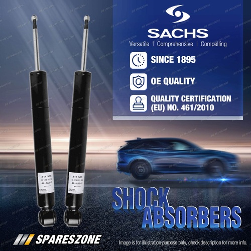 2 x Front Sachs Shock Absorbers for Jaguar XK 8 X100 4.0 4.2 1996-2006