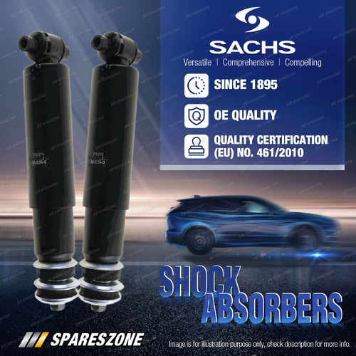 2 x Front Sachs Shock Absorbers for Volvo B9 B 9 S Twin-Tube Oil Pressure