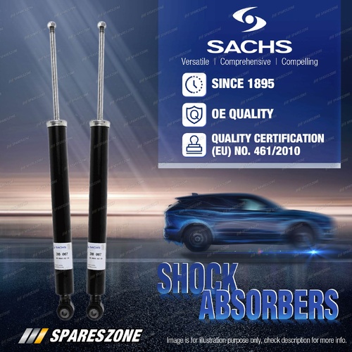 2 x Rear Sachs Shock Absorbers for Mercedes Benz CLS C257 E-Class W213