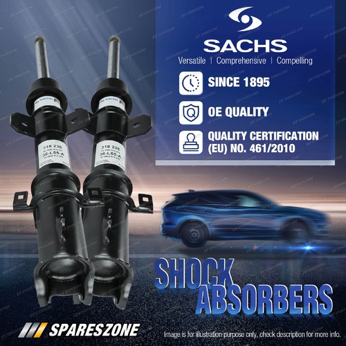 2 x Front Sachs Shock Absorbers for Mercedes Benz EQV Marco Valente Vito W447