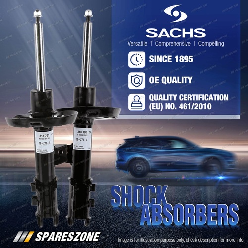 2 x Front Sachs Shock Absorbers for Hyundai i30 GD Elantra MD UD 2010-On