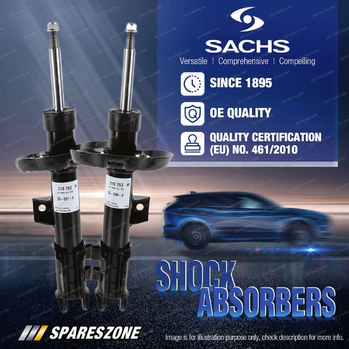 2 x Front Sachs Shock Absorbers for Hyundai Veloster FS 103kw 150kw 2011-2017