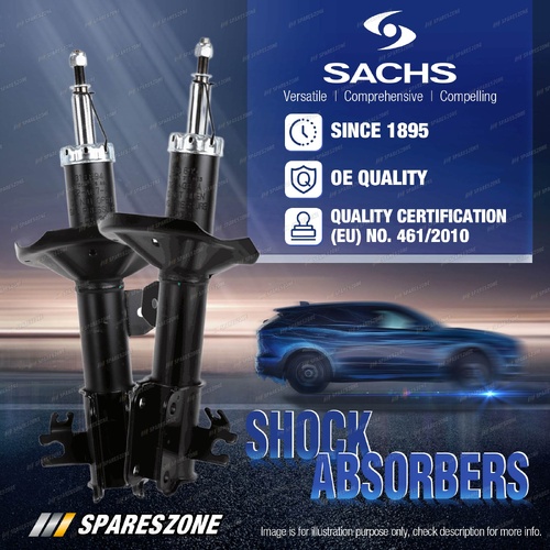 2 x Front Sachs Shock Absorbers for Holden Viva JF Hatchback Saloon 2005-2009