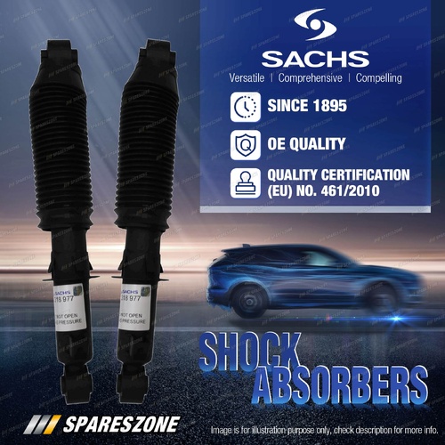 2 x Rear Sachs Shock Absorbers for Hyundai Santa Fe DM DMA 2012-2019