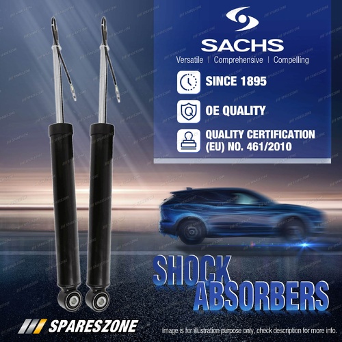 2 x Rear Sachs Shock Absorbers for Audi A6 C7 4G2 4G5 4GC 4GD A7 4GA 4GF