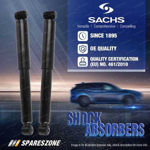 2 x Rear Sachs Shocks for Volkswagen LT 28-46 2DA 2DC 2DD 2DF 2DG 2DH 2DL 2DM