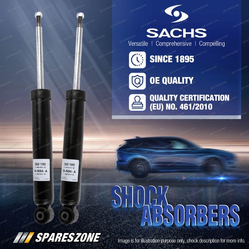 2 x Rear Sachs Shock Absorbers for Volvo S60 224 V60 225 227 2019-On
