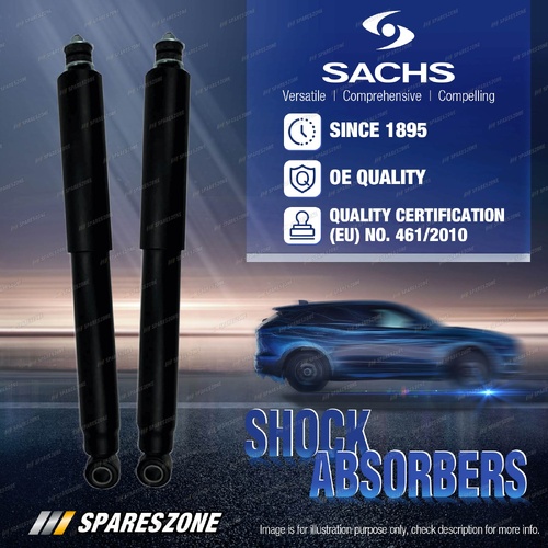 2x Rear Sachs Shock Absorbers for Isuzu MU-X UCS UCR SUV 11/2013 - On Heavy Duty