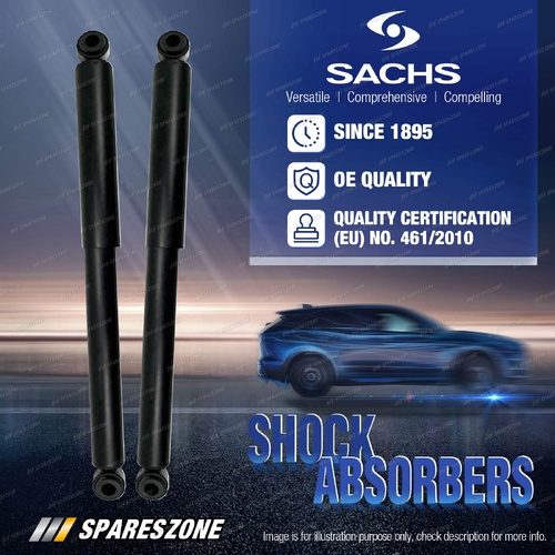 2x Rear Sachs Shock Absorbers for Toyota Landcruiser HZJ75RP HZJ79R Bundera _J7_