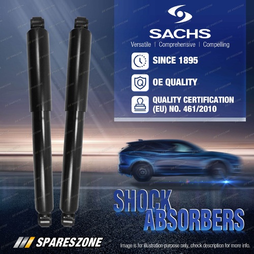 2 x Rear Sachs Shock Absorbers for Mitsubishi Triton ML MN KA4T KA5T 2005-2015