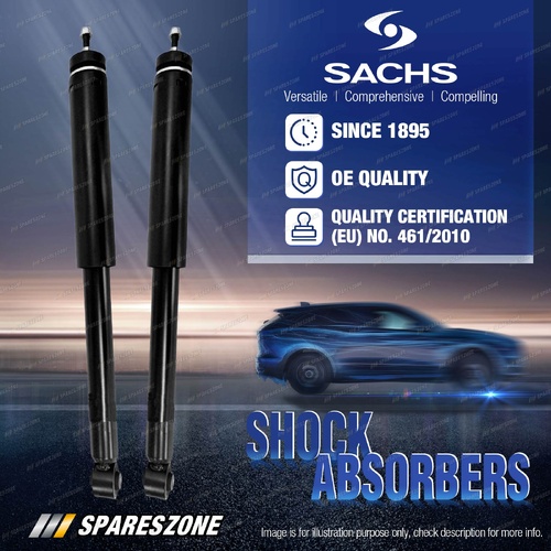 2 x Rear Sachs Shock Absorbers for Honda Civic FB FB2 FB3 FB4 2011-2016