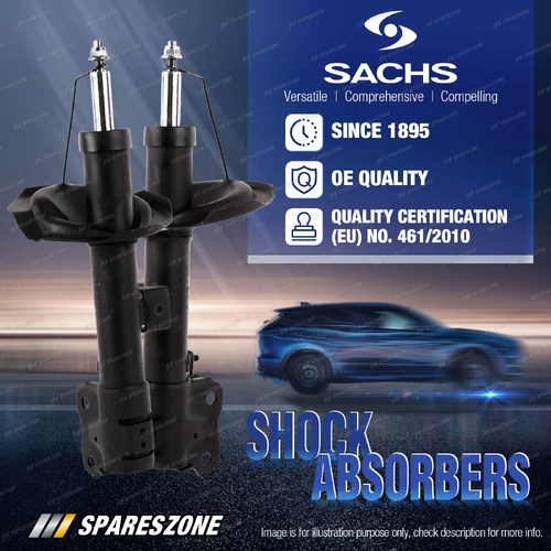 2 x Front Sachs Shock Absorbers for Mitsubishi Outlander CW5W CW6W ZG ZH Wagon